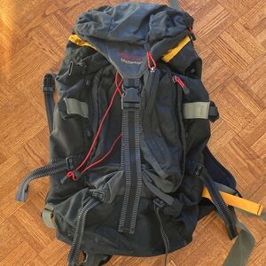 Mammut Black and Yellow Outdoor Backpack